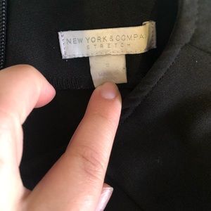 New York & Company Belted Jumpsuit